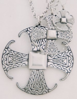 Canterbury Cross replicas offered in several sizes and finishes