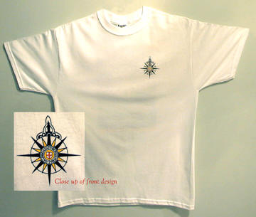 anglicans online, episcopal church, T-shirt, Compass Rose T-shirt, Anglican T-shirt, anglicans online T-shirt, Episcopal T-shirt